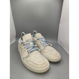 Nike Air Jordan 1 Low SE Canvas Iris Whisper‎ Sail Women's Size 7 DQ4151-500
